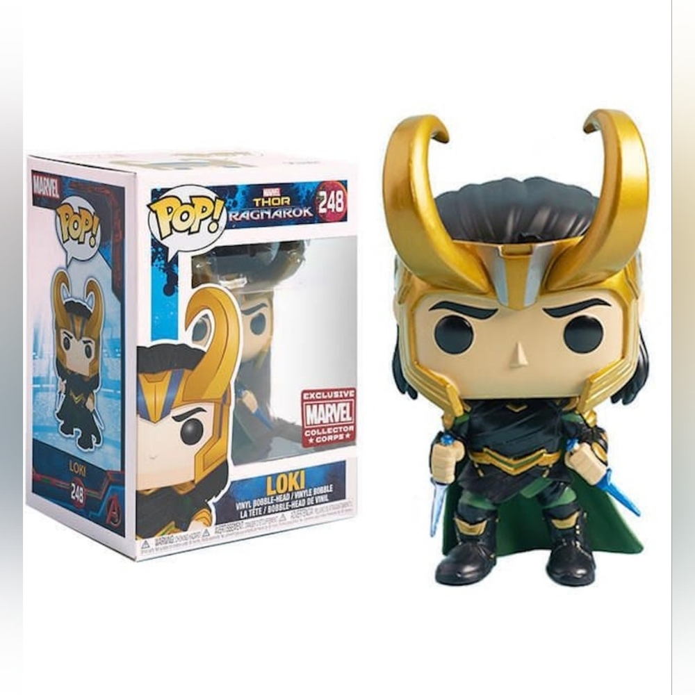 Funko Pop! Marvel Collector Corps Loki Thor Ragnarok Figure
